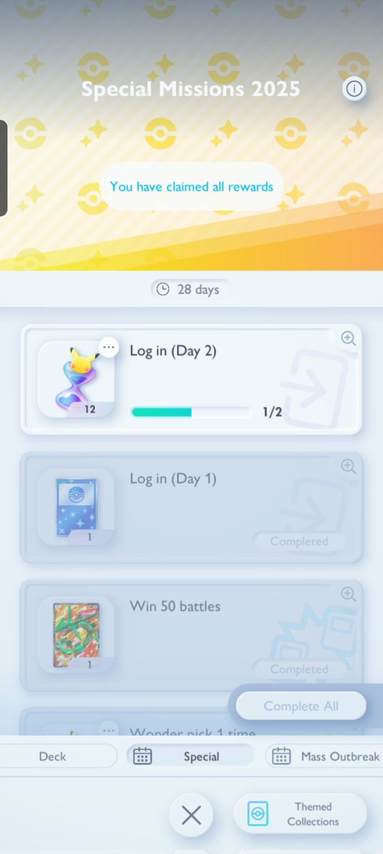 f1to's tweet photo. Special Missions practically completed ☠️

#PokemonTCGPocket #PokemonTCGP #PokemonTCG https://t.co/6LCUEhZy3v