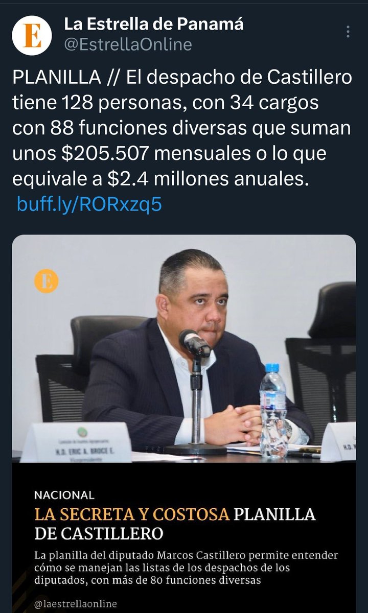 Estos miserables son los que tienen al país en debacle, estos son los verdaderos terrotistas delincuentes. 

By: <a href="/EstrellaOnline/">La Estrella de Panamá</a>