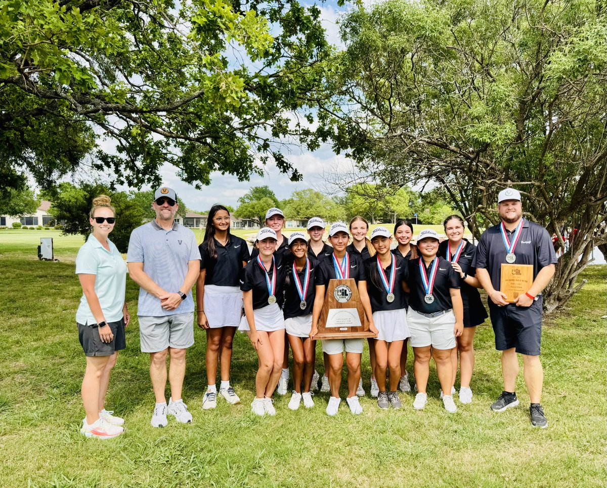 Becky Craig (@beckycraig19) on Twitter photo Congratulations to the <a href="/VandegriftGolf/">Viper Golf</a> team on placing 2nd overall at the <a href="/uiltexas/">Texas UIL</a> STATE Championship! Coach Ford also received the Coach of the year award for 6A Golf! These ladies are fun to watch and represent <a href="/LeanderisdATH/">Leander ISD Athletics</a> with class! <a href="/LeanderISD/">Leander ISD</a> Congratulations to the <a href="/VandegriftGolf/">Viper Golf</a> team on placing 2nd overall at the <a href="/uiltexas/">Texas UIL</a> STATE Championship! Coach Ford also received the Coach of the year award for 6A Golf! These ladies are fun to watch and represent <a href="/LeanderisdATH/">Leander ISD Athletics</a> with class! <a href="/LeanderISD/">Leander ISD</a>