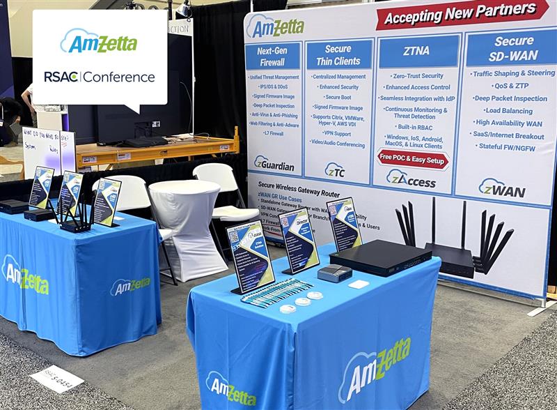 AmZettaTech's tweet image. 🔒 Explore the Future of Secure Connectivity at @RSAConference 2025!

Join @AmZettaTech at Booth #454 – South Expo 

📍 Moscone Center, San Francisco
🗓️ April 28 – May 1, 2025
🔗 Learn more - amzetta.com

#AmZetta #RSAC #RSAC2025 #SDWAN #GatewayRouter #Cybersecurity