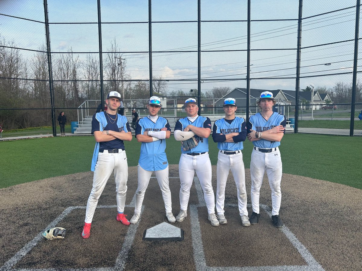 Depew Baseball 2024 (@wildcatsbb2024) on Twitter photo The Wildcats move to 4-1 in League play with a 12-2 victory over Lake Shore last night. Players of the game:
<a href="/JacobScibetta/">Jacob Scibetta</a> 2-4, 3B, 3 RBI
<a href="/dylan740427644/">Dylan Mercado</a> 2-3, 3B
<a href="/justin_jr34/">Justin Refermat</a> 3-4, 3 2B
<a href="/JoeyManna4/">Joey Manna</a> 2-3, 2 RBI
<a href="/DanielR33se/">Daniel Reese</a> 2-4, 2B, 7 IP, 2H, 8 K The Wildcats move to 4-1 in League play with a 12-2 victory over Lake Shore last night. Players of the game:
<a href="/JacobScibetta/">Jacob Scibetta</a> 2-4, 3B, 3 RBI
<a href="/dylan740427644/">Dylan Mercado</a> 2-3, 3B
<a href="/justin_jr34/">Justin Refermat</a> 3-4, 3 2B
<a href="/JoeyManna4/">Joey Manna</a> 2-3, 2 RBI
<a href="/DanielR33se/">Daniel Reese</a> 2-4, 2B, 7 IP, 2H, 8 K