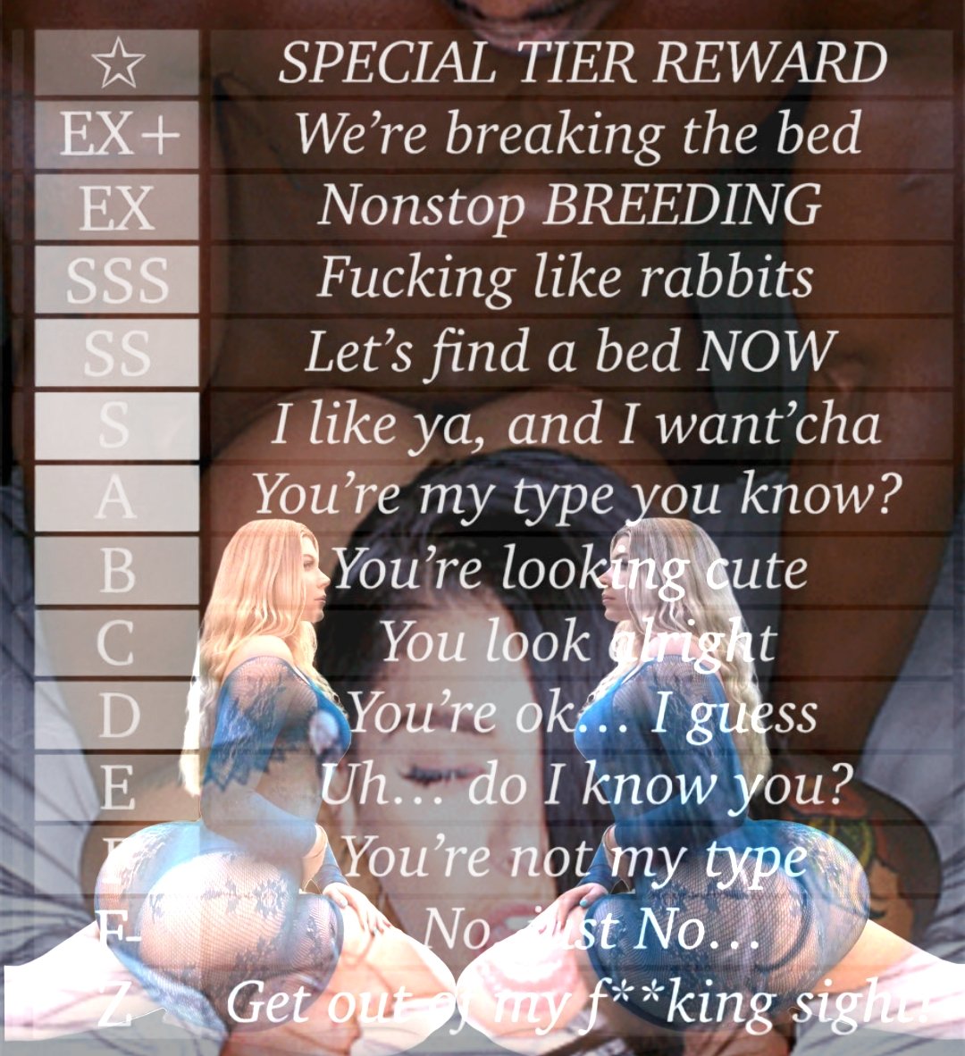 Lilian_inge's tweet photo. Character rating 

If you get a sss rank then you gets a follow, if you gets a EX+ i wanna rp, and if you gets the ☆ I will give you a detailed rp starter.

♥️
➕️
♻️
➕️
🖼 https://t.co/ueJ4djxdlX