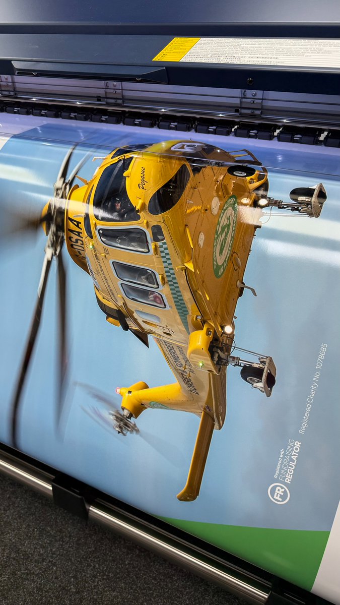 CarlyPressLtd's tweet image. This week our large-format team have been busy printing signage for @dsairambulance offices. Our Epson SureColour printer certainly makes those bright colours pop 🙌 We&apos;re looking forward to seeing this signage up soon!

#largeformatprinting #printingservices #somersetbusiness