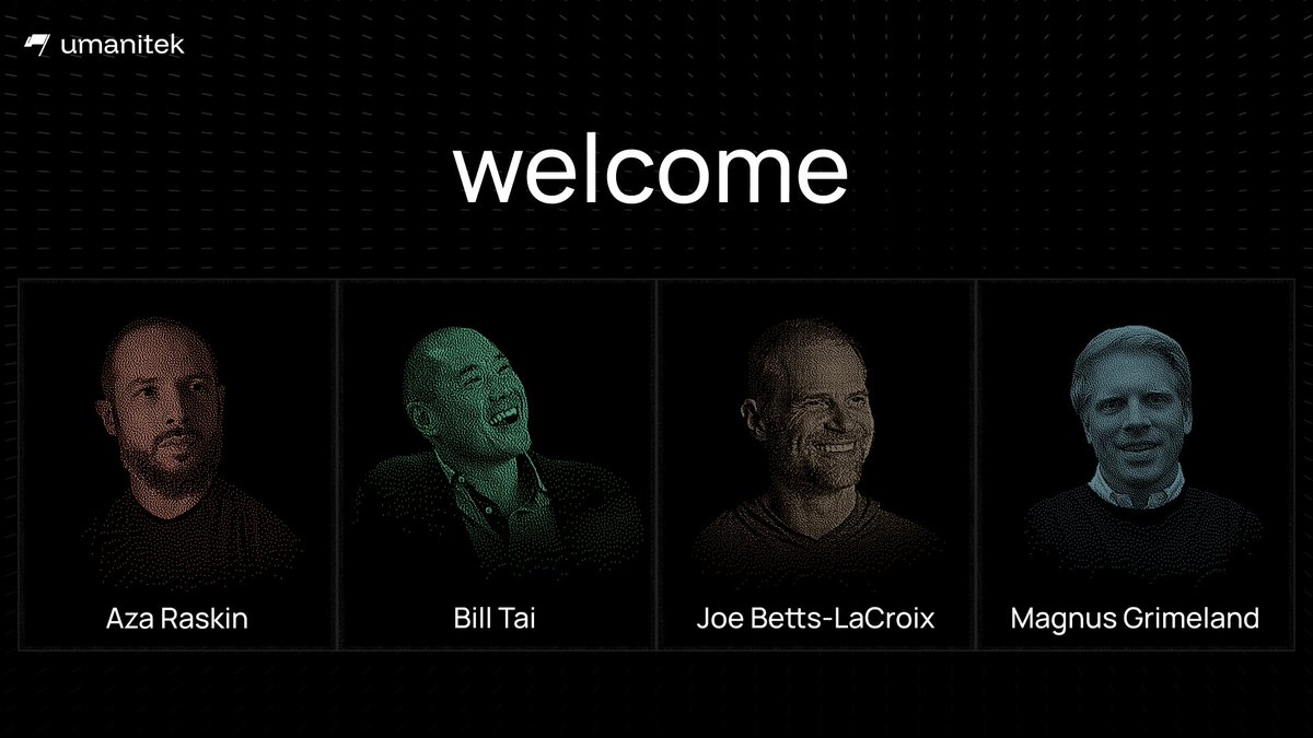 umanitek (@umanitek) on Twitter photo We are excited to welcome these industry giants to our mission to make internet safety the standard in the age of AI:
• Aza Raskin <a href="/aza/">Aza Raskin</a>, co-founder <a href="/umanitek/">umanitek</a> & <a href="/wef/">World Economic Forum</a> co-chair on the Future of AI
• Bill Tai <a href="/KiteVC/">Bill Tai</a>, VC & early backer of <a href="/Zoom/">Zoom</a>, <a href="/canva/">Canva</a>
• Joe Betts-LaCroix We are excited to welcome these industry giants to our mission to make internet safety the standard in the age of AI:
• Aza Raskin <a href="/aza/">Aza Raskin</a>, co-founder <a href="/umanitek/">umanitek</a> & <a href="/wef/">World Economic Forum</a> co-chair on the Future of AI
• Bill Tai <a href="/KiteVC/">Bill Tai</a>, VC & early backer of <a href="/Zoom/">Zoom</a>, <a href="/canva/">Canva</a>
• Joe Betts-LaCroix