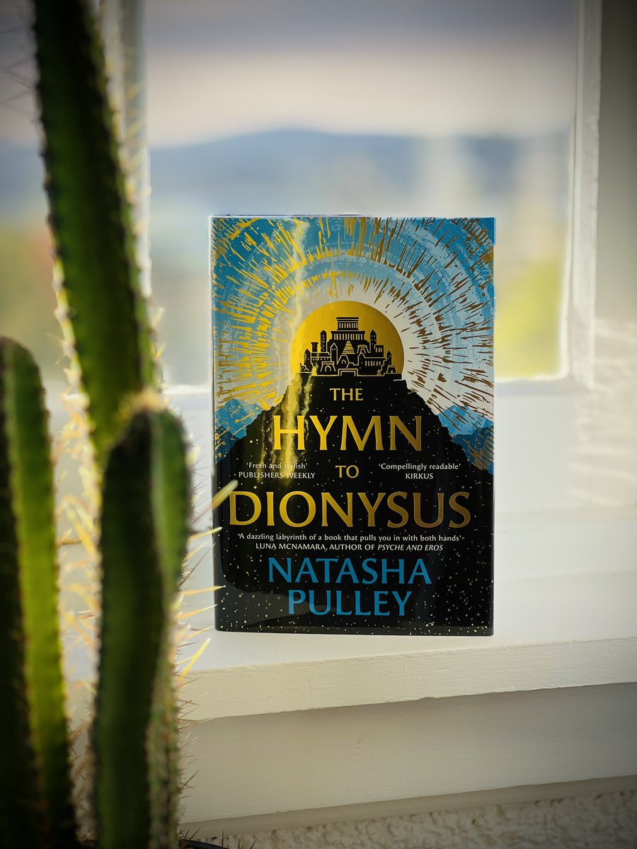 It’s here, it’s here, it’s here! 

The Mars House was a particular favourite from last year - so I’m really looking forward to another literary outing with <a href="/natasha_pulley/">Natasha Pulley 🇺🇦</a>.

#TheHymnToDionysus <a href="/gollancz/">Gollancz</a> #BookMail <a href="/GoldsboroBooks/">Goldsboro Books</a> #booktwt