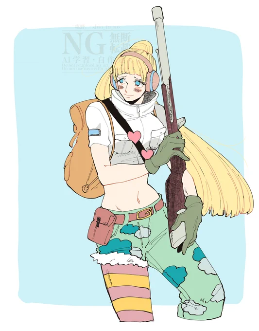 らくがきひばりちゃん 