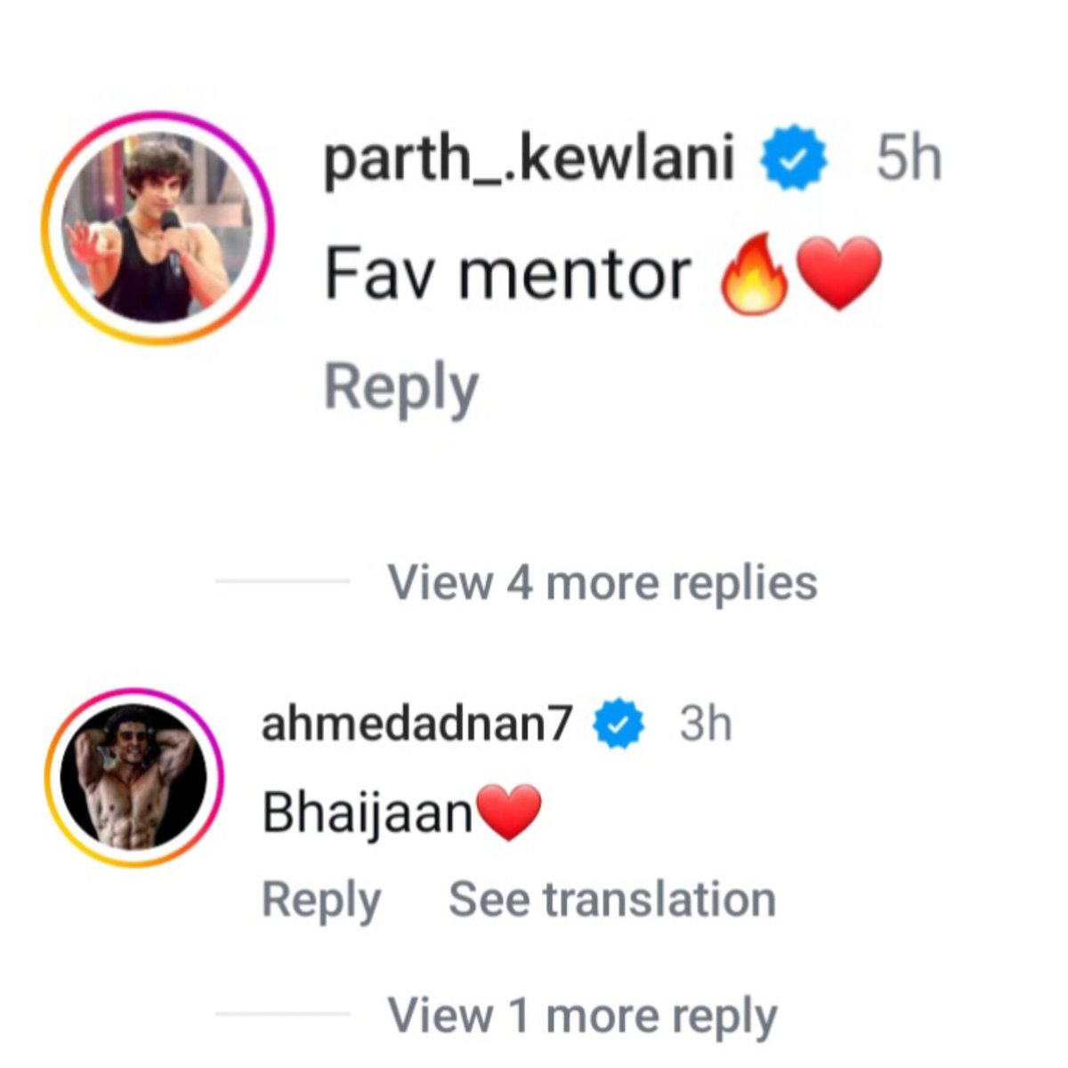 First rathe interview 
And now these guys comment on Asim Latest reel proof They All love Asim Bhai 
Best in the business 

#AsimRiaz #AsimSquad