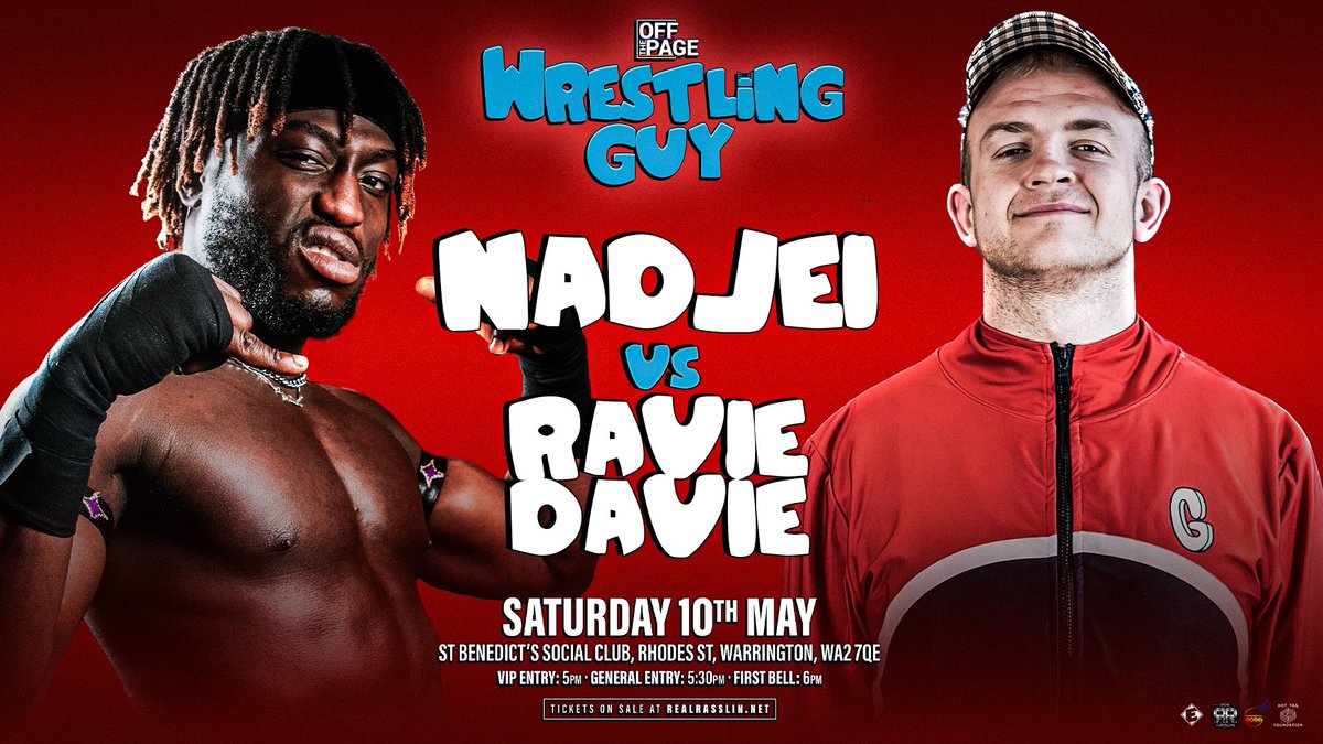 OffThePage_WP's tweet image. ANNOUNCED FOR MAY 10TH IN WARRINGTON
- VIP: PRINCE VS BSM VS DUXX
- NAF VS VGS
- NADJEI VS DAVIE
- CLAM INVITATIONAL
Much more!
Get tickets now: skiddle.com/e/40909961