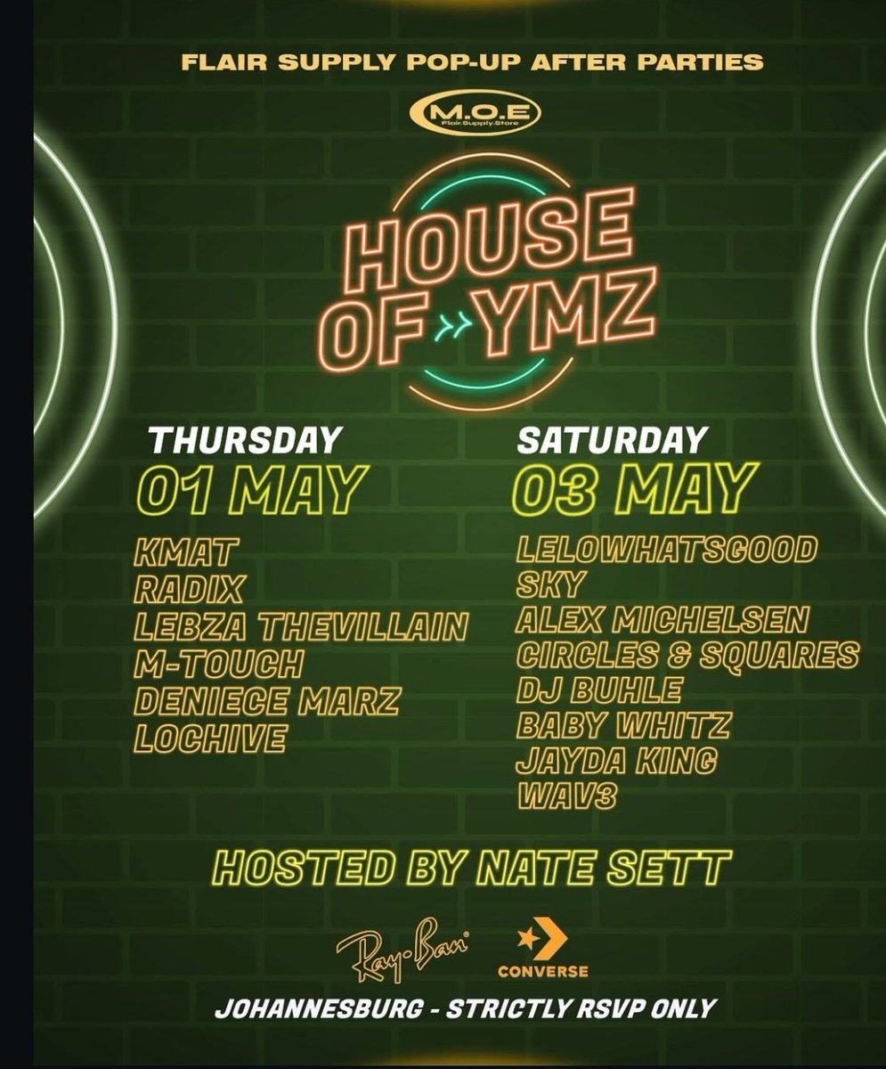 We're rocking with <a href="/Nate_Sett/">Nate_Setwaba</a> tomorrow and Saturday,  yes?? 

Let's goooo! 🔥

#NateSetwaba
#BBMzansi