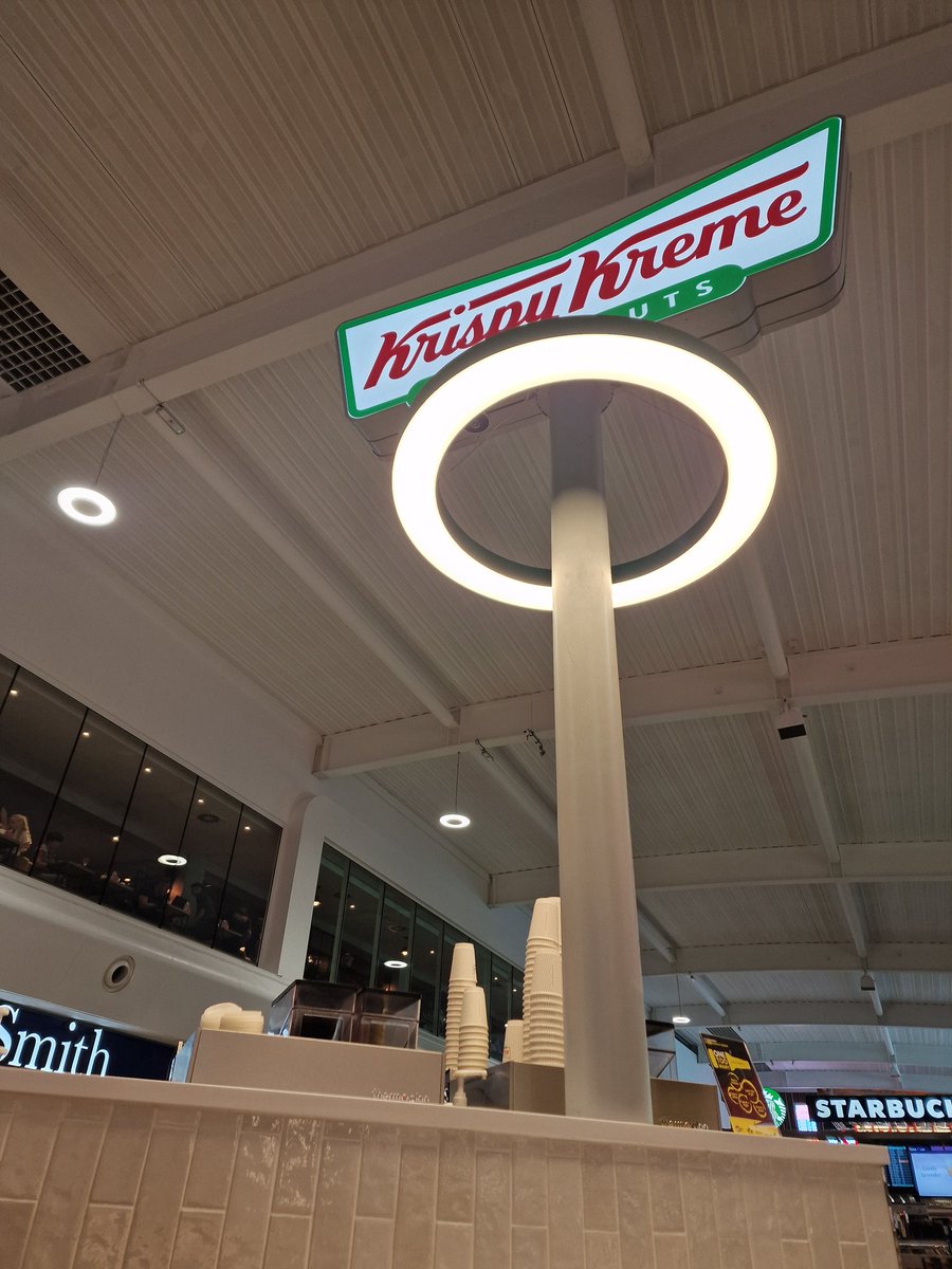 Airport Krispy Kreme napkins suck