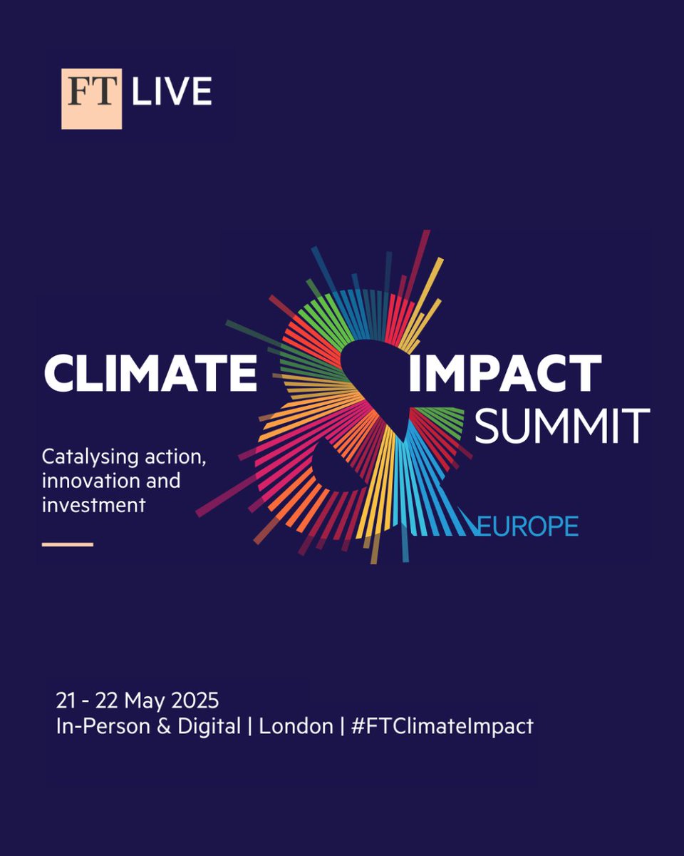 World Resources Institute Europe (@wrieurope) on Twitter photo The circular economy isn’t optional, it’s essential 🌍 <a href="/SvVeldhoven/">Stientje v Veldhoven</a> , WRI’s VP, joins <a href="/ftlive/">Financial Times Live</a> #FTClimateImpact on May 22 to discuss how industries can transform for a resilient, resource-smart future.
🎟 Save 20% with code WRI: bit.ly/3XtwqXi #FTClimate #CircularEconomy The circular economy isn’t optional, it’s essential 🌍 <a href="/SvVeldhoven/">Stientje v Veldhoven</a> , WRI’s VP, joins <a href="/ftlive/">Financial Times Live</a> #FTClimateImpact on May 22 to discuss how industries can transform for a resilient, resource-smart future.
🎟 Save 20% with code WRI: bit.ly/3XtwqXi #FTClimate #CircularEconomy