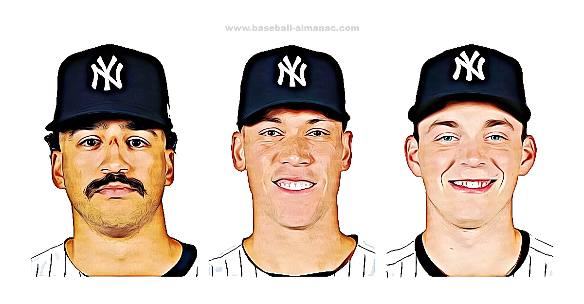 125 years of American League history, and only FOUR times have back-to-back-to-back home runs started a game. The 2025 Yankees? They pulled it off TWICE. Legendary! [baseball-almanac.com/recbooks/rb_hr…] #BaseballAlmanac ❤️⚾️