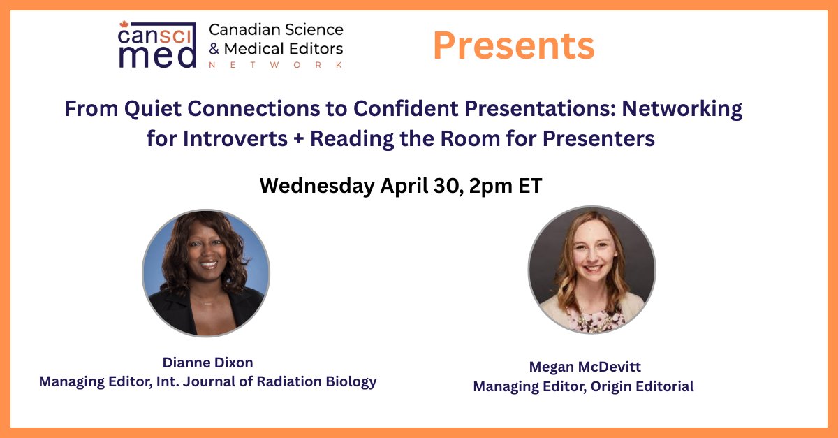 Happening Today! From Quiet Connections to Confident Presentations: Networking for Introverts + Reading the Room for Presenters at 2pm ET. Registration is free! lnkd.in/gxBEcQrE