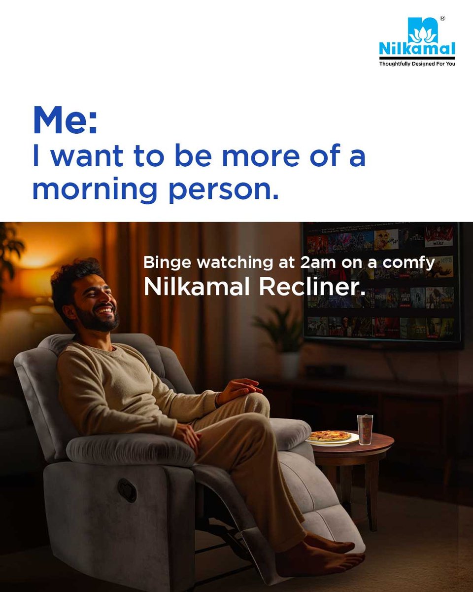 Adulting is hard. Comfort makes it better. 😉​
What’s your Me vs Also Me story? Tell us below!

#Nilkamal #furniture #NilkamalFurniture #NilkamalLimited #furnitureIndia #ThoughtfullyDesignedForYou #trending #furnituretrend #memes