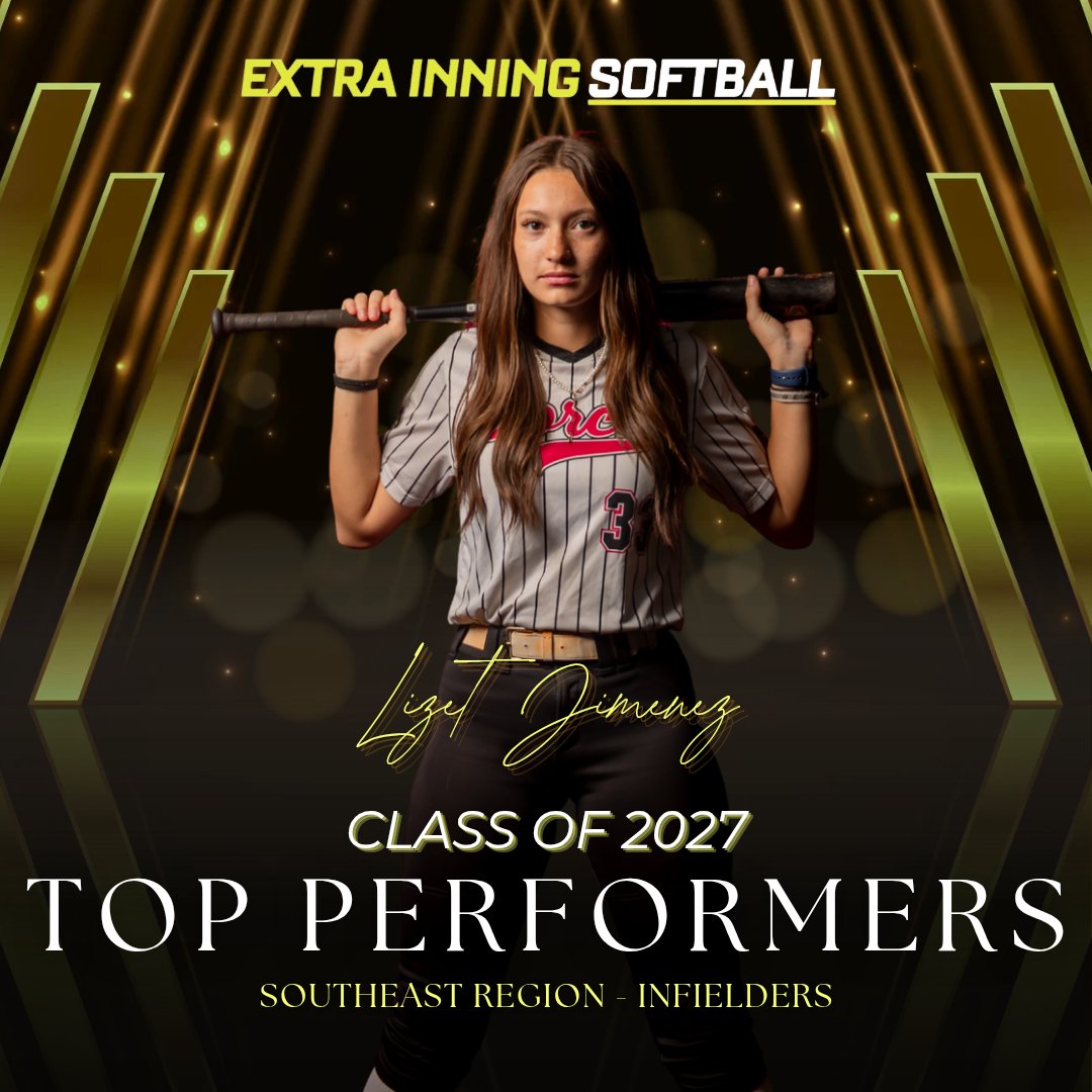 ForceElite2027's tweet photo. Congrats to all our #classof2027 girls on their selection to the @ExtraInningSB Top Performers list!  Congrats ladies!
@MollyOBrien2027 @cpritchett2027 @MileiSando73774 @LizetJimenez08 @sammyt2027 @RileyTalley2027 @KaydenStuckey https://t.co/MjsyTk3CkY
