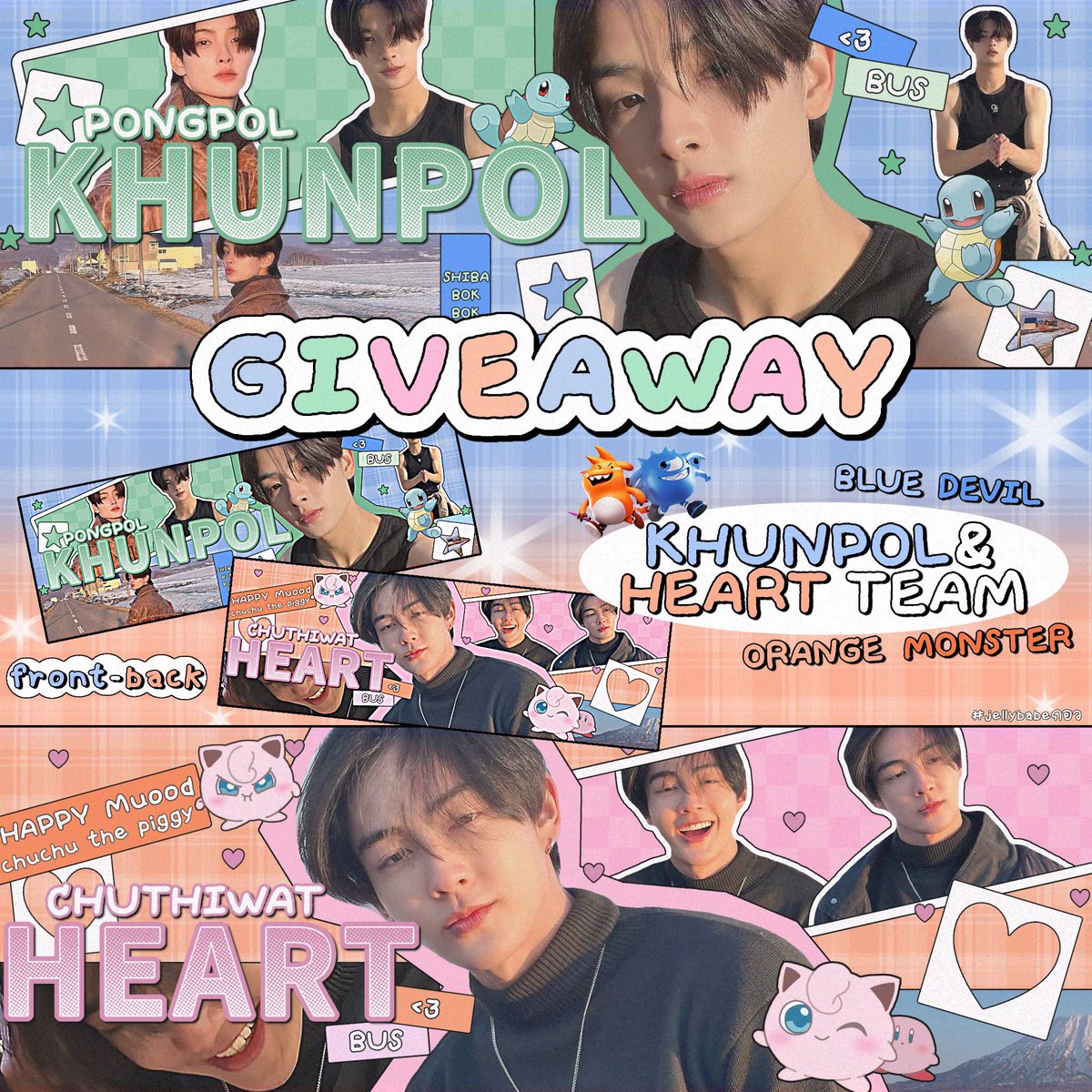 𓂃 pls kindly rt ♡︎
GiveAway #OLYMPOP2025 ✧

KHUNPOL &amp; HEARTCHU TEAM 💚🩷

— Slogan 30x10cm only 50ea
front &amp; back side for 03 lovers ⚽️🏀

🗓️ 17/05 , QSNCC (time tba)
💌 rt &amp; show this tweet 

#KHUNPOL #HEARTchuthiwat
#BUSbecauseofyouishine