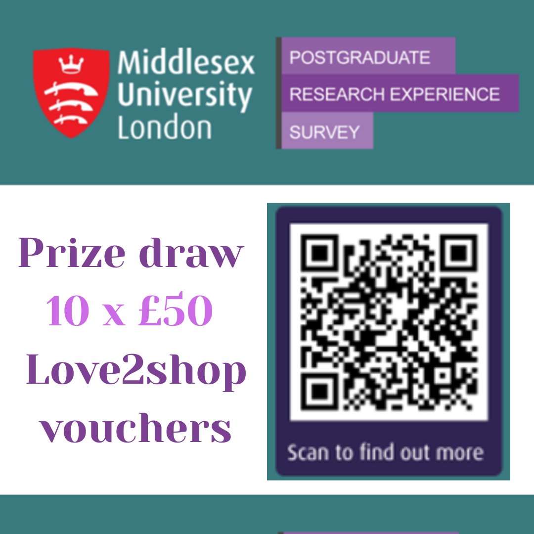 🚨 ATTENTION PgRs! 🚨

PRES 2025 closes TODAY at 5pm (UK time)!!!

Be sure you have a chance to give your feedback.

A HUGE THANK YOU to all PgRs who were able to complete the survey! 🎉 
You will automatically be part of a price draw. Winners will be announced in May.