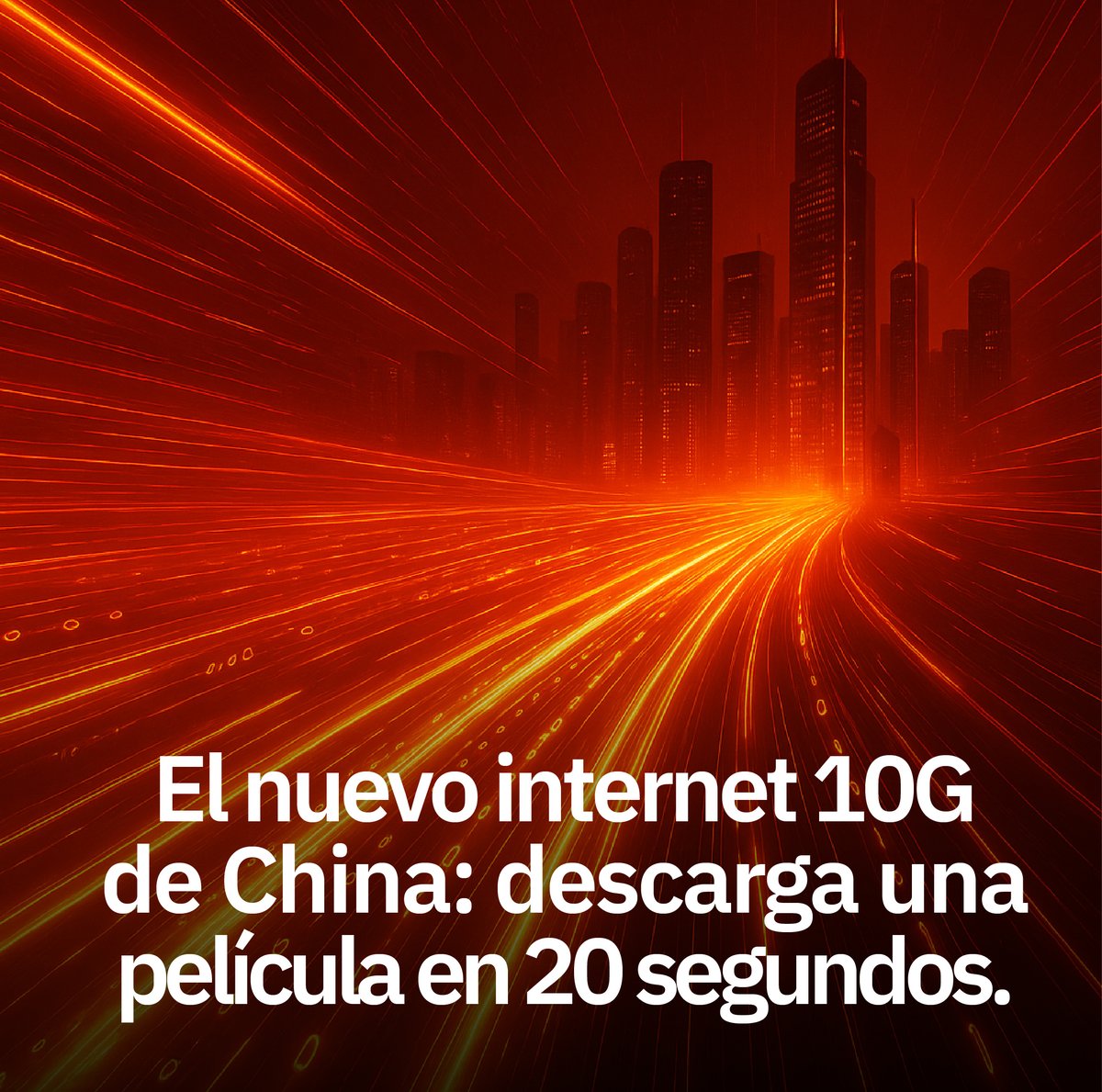 China ha inaugurado la primera red de internet 10G, marcando un antes y un después en la infraestructura digital global. 

El despliegue, realizado en el condado de Sunan, provincia de Hebei, es fruto de la colaboración entre Huawei y China Unicom, y utiliza la innovadora