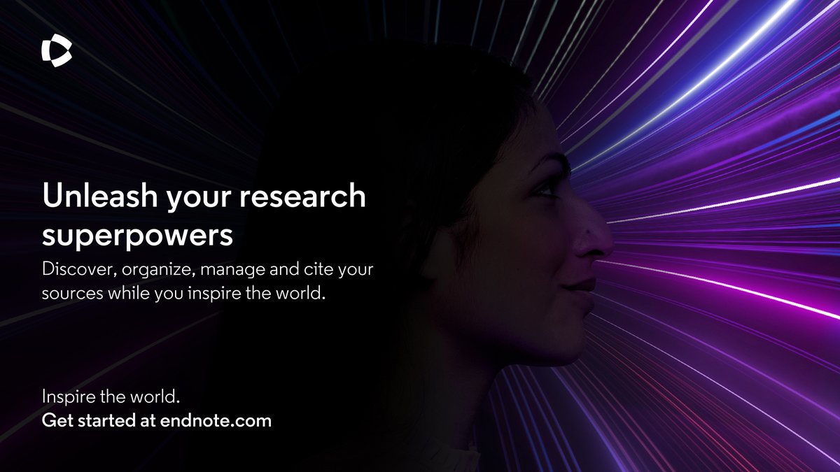 EndNote (@endnotenews) on Twitter photo From extracting key insights to finding the best journals for your work, #EndNote2025 is designed to save you time and boost your productivity. <a href="/ClarivateAG/">Clarivate for Academia & Government</a> #ResearchMadeEasy
ow.ly/LOjM50VIUSB From extracting key insights to finding the best journals for your work, #EndNote2025 is designed to save you time and boost your productivity. <a href="/ClarivateAG/">Clarivate for Academia & Government</a> #ResearchMadeEasy
ow.ly/LOjM50VIUSB