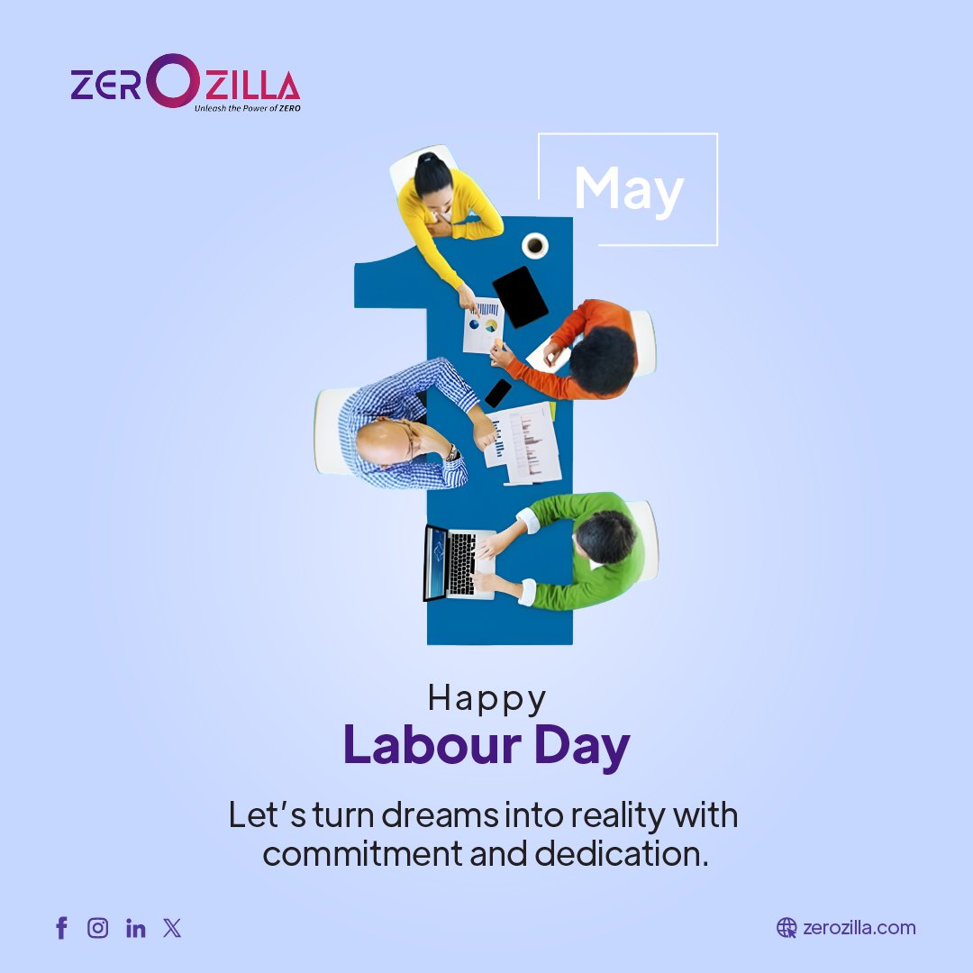 Zerozilla_com's tweet image. Happy Labour Day! 

Celebrating dedication, commitment &amp;amp; skill that fuels progress. 

At #Zerozilla, we believe innovation &amp;amp; hard work transform ideas into impactful solutions. Let&apos;s push boundaries &amp;amp; drive success for a thriving world! 

#LabourDay