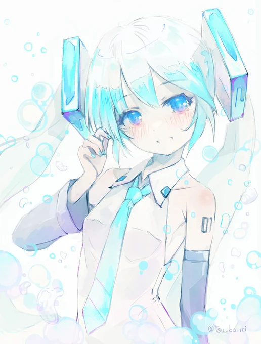 感動すると描きたくなるミク#初音ミク 