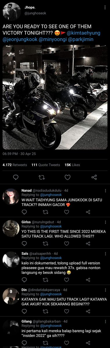 remochies's tweet photo. taekook onetweet au
      — so what are they? mantan atau rival? https://t.co/onc5Pv2zPt