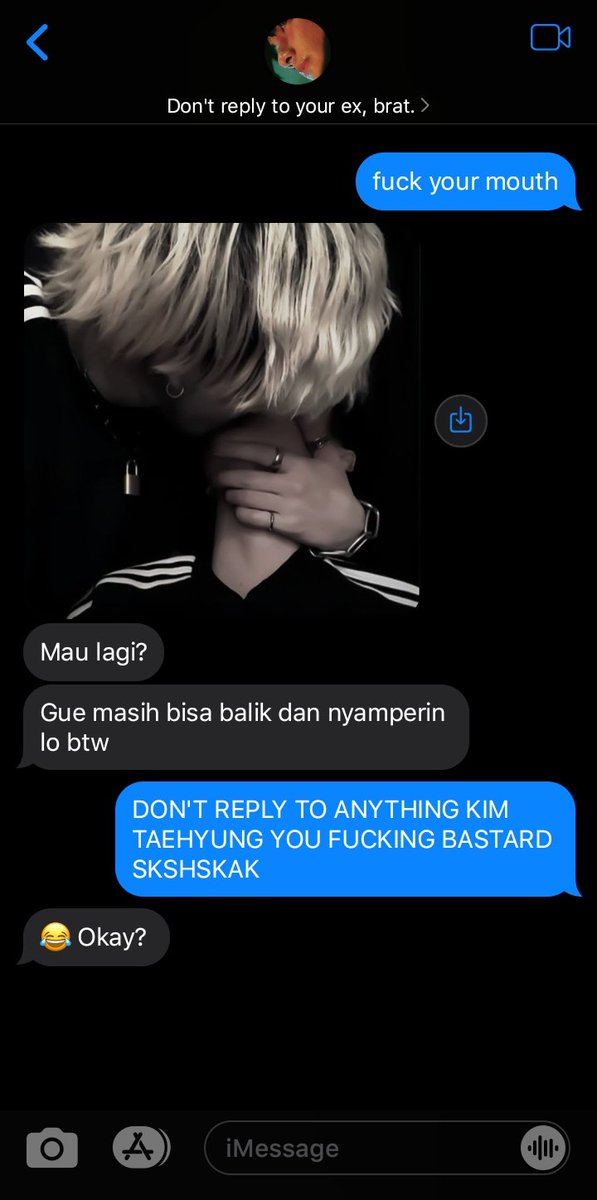 remochies's tweet photo. taekook onetweet au
      — so what are they? mantan atau rival? https://t.co/onc5Pv2zPt