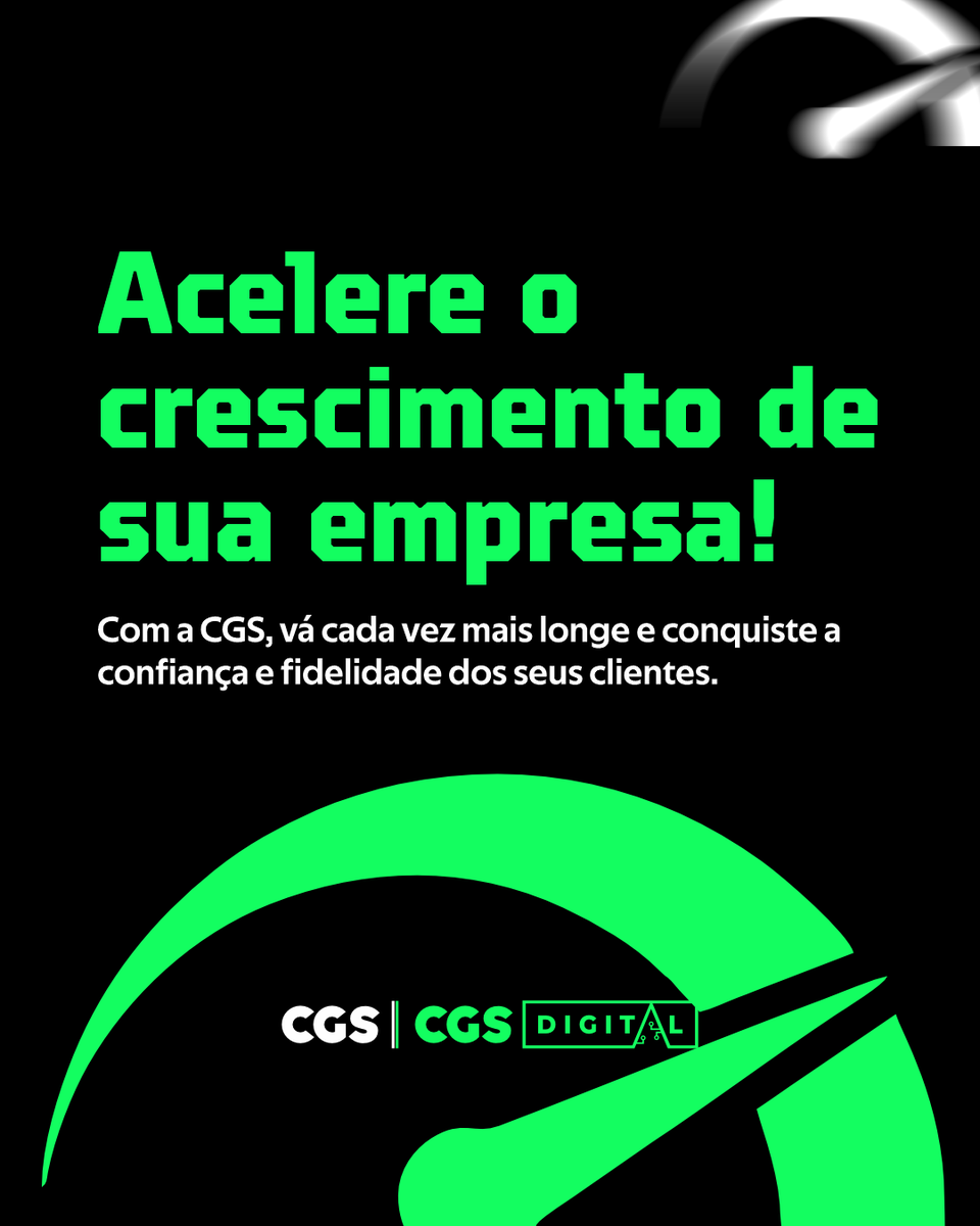CGSDIGITAL_'s tweet photo. Agilidade que acelera resultados. Cresça com a força da automação CGS. 🚀 #CrescimentoInteligente #AutomaçãoComercial #CGS https://t.co/yTHsf8eQsD