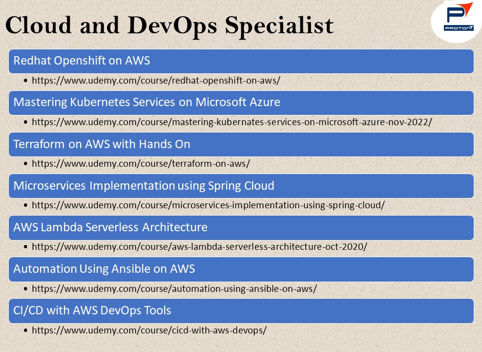Level up in Cloud and DevOps with expert-led Udemy courses! Learn Kubernetes, Terraform, AWS Lambda, and more. Future-proof your skills today! 🖥️💡 #TechSkills #CloudComputing #DevOps