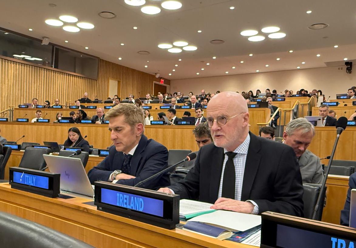 Ireland at UN (@irishmissionun) on Twitter photo ๐ฎ๐ช addressed the 2025 PrepCom of the Treaty on the Non-Proliferation of Nuclear Weapons (NPT).
<a href="/IEAmbUNGeneva/">Noel White โ Ambassador of Ireland, UN Geneva</a> underscored that the total elimination of nuclear weapons remains our collective responsibility.
Full Statement โก๏ธ bit.ly/IEatNPT ๐ฎ๐ช addressed the 2025 PrepCom of the Treaty on the Non-Proliferation of Nuclear Weapons (NPT).
<a href="/IEAmbUNGeneva/">Noel White โ Ambassador of Ireland, UN Geneva</a> underscored that the total elimination of nuclear weapons remains our collective responsibility.
Full Statement โก๏ธ bit.ly/IEatNPT