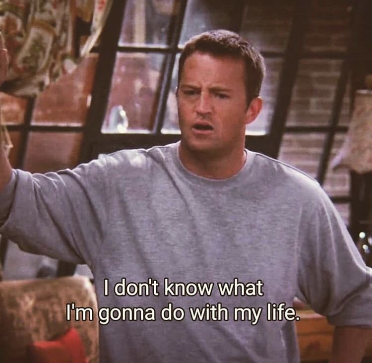 ChandlerBing_12's tweet photo. This is very relatable today https://t.co/vuKT4Foz2r
