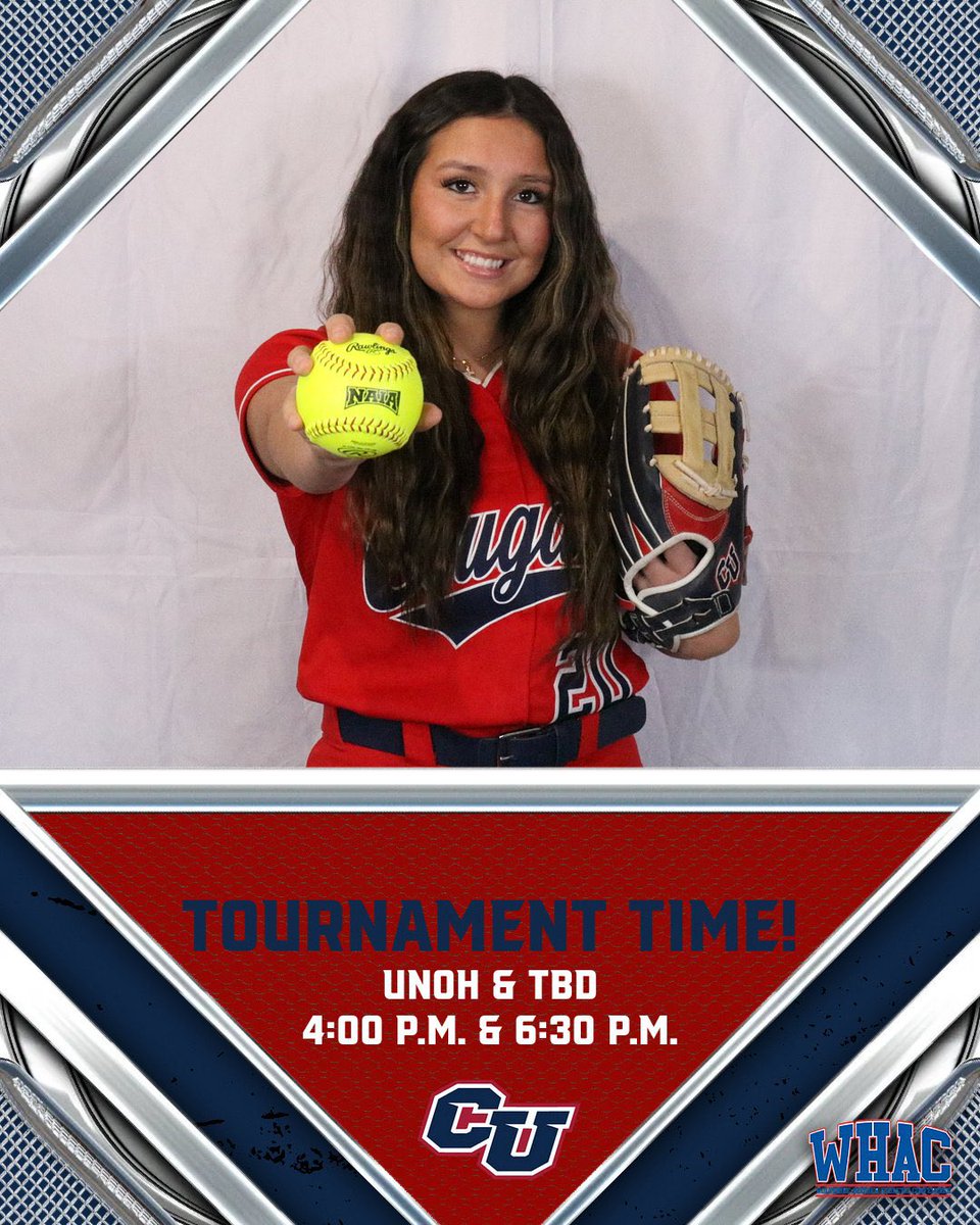 WHAC Tournament Time! 

🆚 UNOH &amp; TBD 
🏟️ Pacesetter Park
📍 Sylvania, OH 
⏰ 4 &amp; 6:30 p.m.

#scratchandclaw