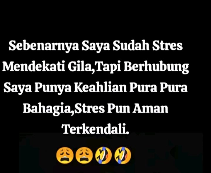 Saliruddin55865's tweet photo. Akibat lama ngak keluar https://t.co/igmq4ZP29g