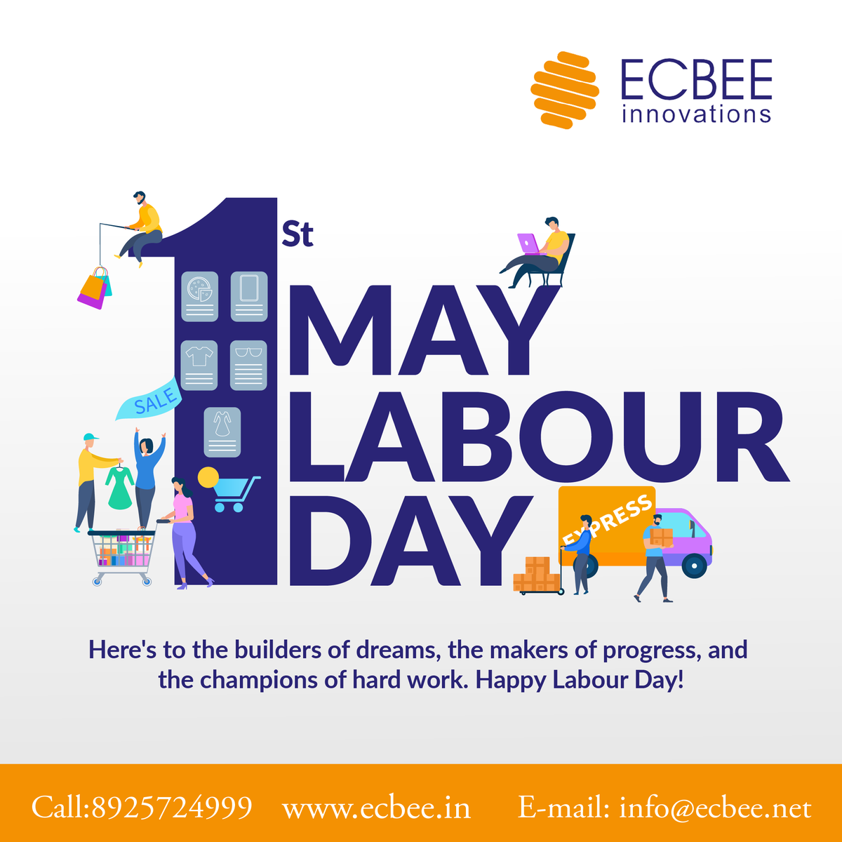 EcbeeInfo's tweet photo. Every great achievement begins with hard work. we honor the hands that make it happen. 💪 #LabourDay"

Visit https://t.co/vKnw6G8TMU to start your Online store.

#ecommerce #business #onlineshopping  #onlinebusiness  #smallbusiness #onlinestore  #ecommercewebsite #labourday https://t.co/AI43Qz6zk8