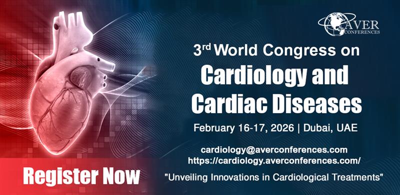 CardiaDis48106's tweet photo. Announcement! 
We are back with new dates for the 3rd World Congress on Cardiology &amp; Cardiac Diseases, scheduled for February 16-17, 2026, in Dubai, UAE.
Submit your abstracts now!
WS: https://t.co/6CutLmSNyM
#Cardiologist #Atherosclerosis #Arrhythmia #Angina #Pacemaker #Stroke https://t.co/Xw3Se2YDH4