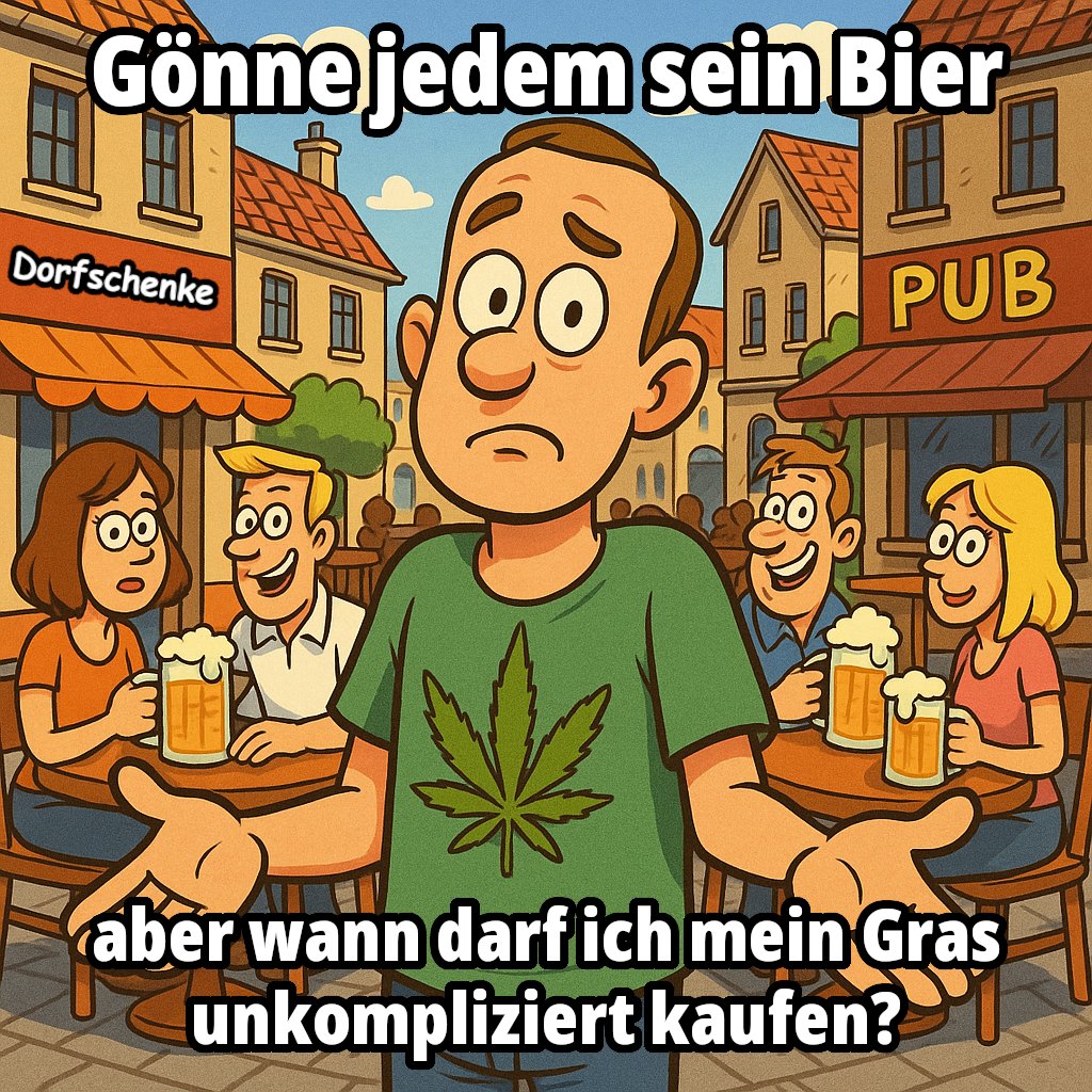 Fachgeschäfte wären ein Game Changer.

Natürlich zusätzlich zu Eigenanbau und Anbauvereinigungen.

#CanG #Cannabis #weedmob