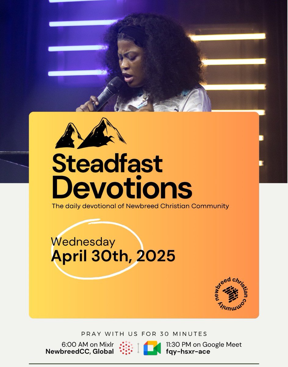 newbreedccng's tweet photo. "What's Your Price Tag?"
Jesus was God's opportunity cost to obtain you! Every life is incredibly precious to God.
π Declare this: I'm the apple of His eye!
Read, Like and Share π«
#NewbreedCC #SteadfastDevotions #precioustoGod #dailydevotion https://t.co/5lkgvBZf0z