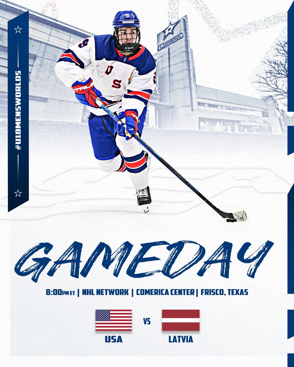Locked In for The Quarters 🔒

The guys take on Latvia in the #U18MensWorlds quarterfinals today at 8pm ET on <a href="/NHLNetwork/">NHL Network</a>.

Get your 🎟️ now to catch the quarterfinals action: bit.ly/3RJpvpv

Game Preview: bit.ly/4jxKVCl