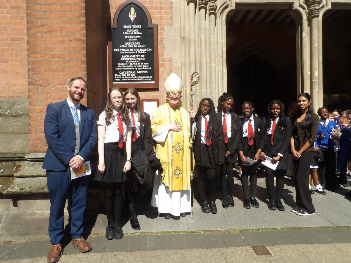St Edmund Campion Chaplaincy (@stedcampchapel) on Twitter photo Today, a small number of our student chaplains were delighted to attend the Good Shepherd Mass <a href="/StChadsBirm/">St Chad's Cathedral</a>, with many of our neighbouring schools. It was a beautiful celebration and an opportunity to give thanks for the outstanding work of <a href="/FatherHudsons/">Father Hudson's Caritas</a>! Today, a small number of our student chaplains were delighted to attend the Good Shepherd Mass <a href="/StChadsBirm/">St Chad's Cathedral</a>, with many of our neighbouring schools. It was a beautiful celebration and an opportunity to give thanks for the outstanding work of <a href="/FatherHudsons/">Father Hudson's Caritas</a>!