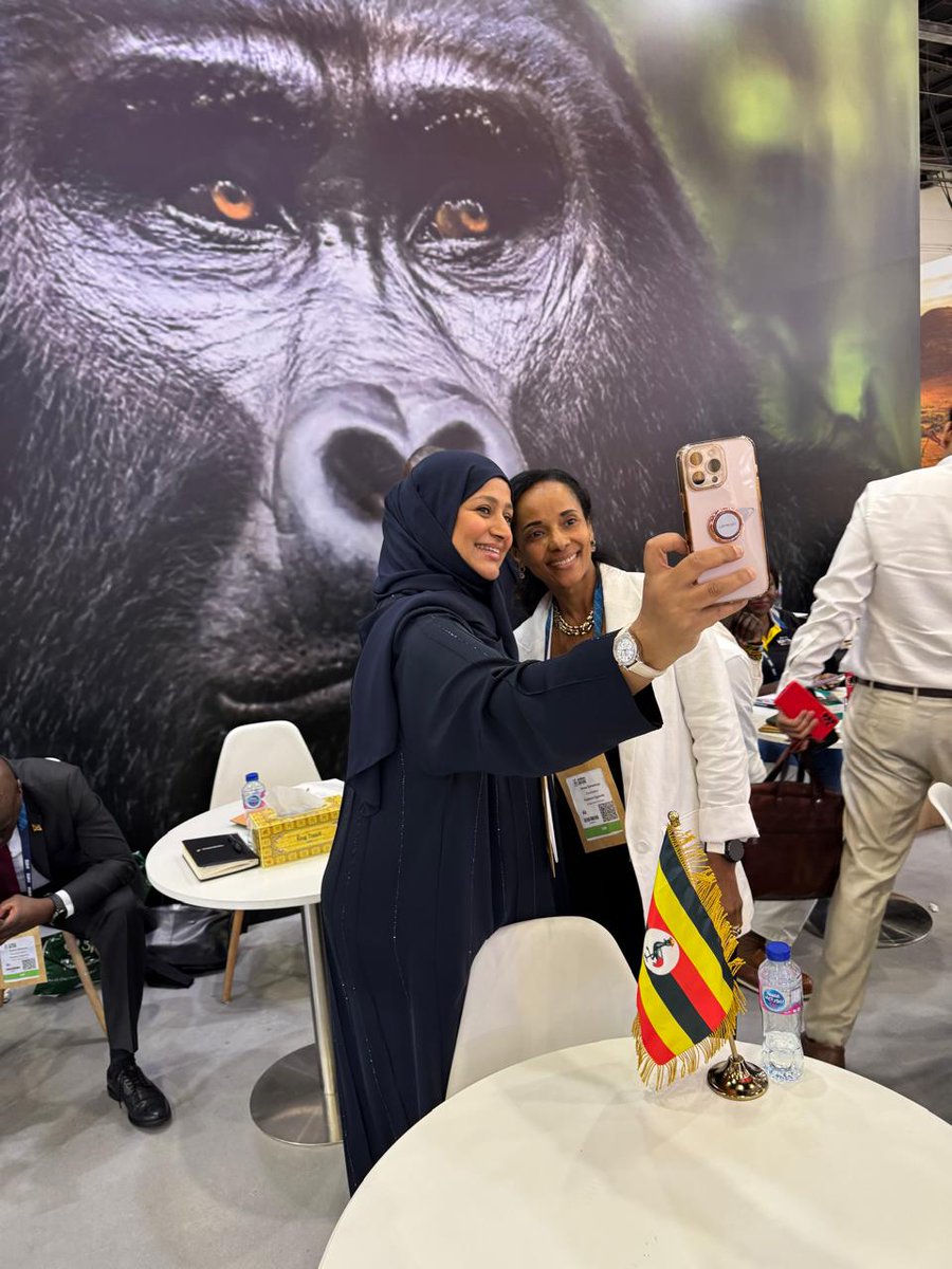 Emirati influencer Suaad Al Suwaidi visited the Uganda stand at ATM Dubai, praising its cultural heritage, landscapes, and wildlife. Her enthusiasm boosts Uganda's appeal for Middle Eastern tourists. She plans to visit later this year to see gorillas, tree-climbing lions, &amp; more.