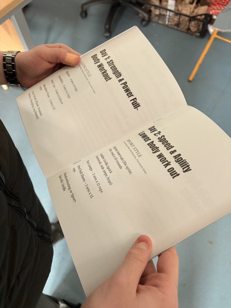 Big congratulations to Ross in 3rd year for completing the writing, design and printing of his book ‘Fuel your Body’ ! 🍎 Watch this space for big things to come from Ross - this is only the beginning! <a href="/moylepark/">Moyle Park College</a>