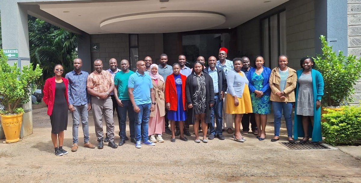 The <a href="/NTDS_Kenya/">Division of Vector Borne and NTDs, Kenya</a> conducted the national #onchocerciasis Training of Trainers to support mapping efforts for identifying breeding site survey locations in Kenya
This is a crucial stage in the oncho exclusion mapping process which is key to driving the #elimination of oncho in Kenya