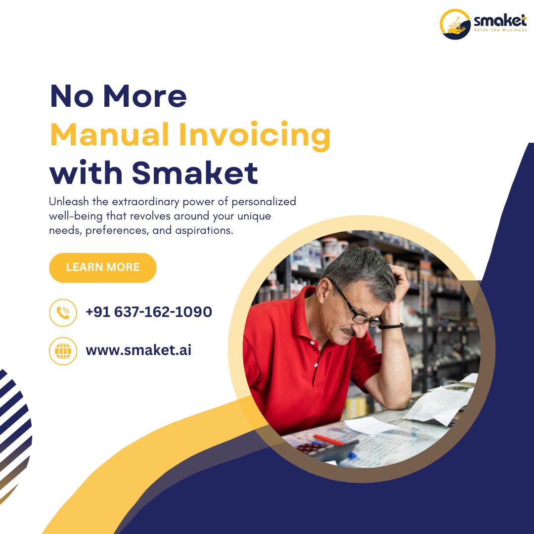 SmaketSolutions's tweet image. No more manual invoicing!

With our #OnlineInvoicingSoftware, send, track, and manage invoices in a snap.

Learn More: smaket.ai

#Invoice #Automation #Business #FastInvoicing #Software #Innovation #Trending #Free #App #BilingSoftware