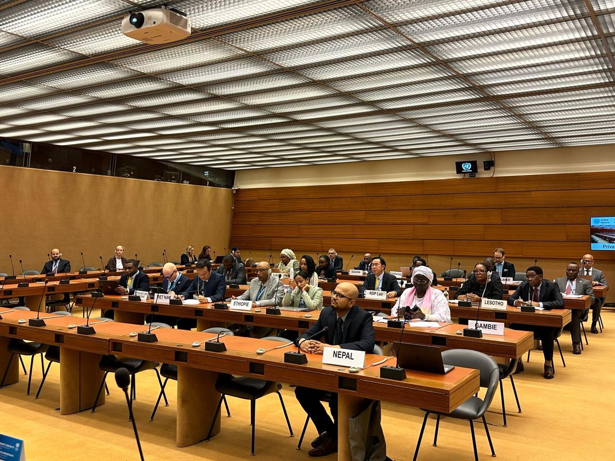 Nepal in Geneva (@pmngeneva) on Twitter photo The Mission organized an Ambassadorial level coordination meeting of the LDC Group today which discussed the UNCTAD XVI outcome document, LDCs Ministerial session, LDCs graduation support, and ways to streamline priorities of LDCs. <a href="/RPDSUBEDI/">Ram Prasad Subedi</a> <a href="/MofaNepal/">MOFA of Nepal 🇳🇵</a> <a href="/RGrynspan/">Rebeca Grynspan</a> <a href="/UNCTAD/">UN Trade and Development</a> The Mission organized an Ambassadorial level coordination meeting of the LDC Group today which discussed the UNCTAD XVI outcome document, LDCs Ministerial session, LDCs graduation support, and ways to streamline priorities of LDCs. <a href="/RPDSUBEDI/">Ram Prasad Subedi</a> <a href="/MofaNepal/">MOFA of Nepal 🇳🇵</a> <a href="/RGrynspan/">Rebeca Grynspan</a> <a href="/UNCTAD/">UN Trade and Development</a>