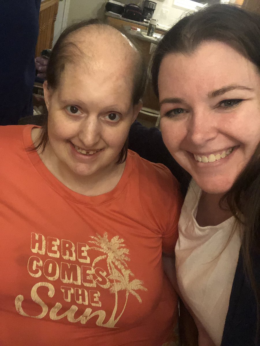 KarynRN4's tweet photo. We have a big day ahead! Please keep Angie and I and our parents in your thoughts and I’ll have an update for you later! 😍
#SiblingCaregiver #Sisters #DevelopmentalDelay #Caregiver #Nurse https://t.co/jHt4vJdDOH