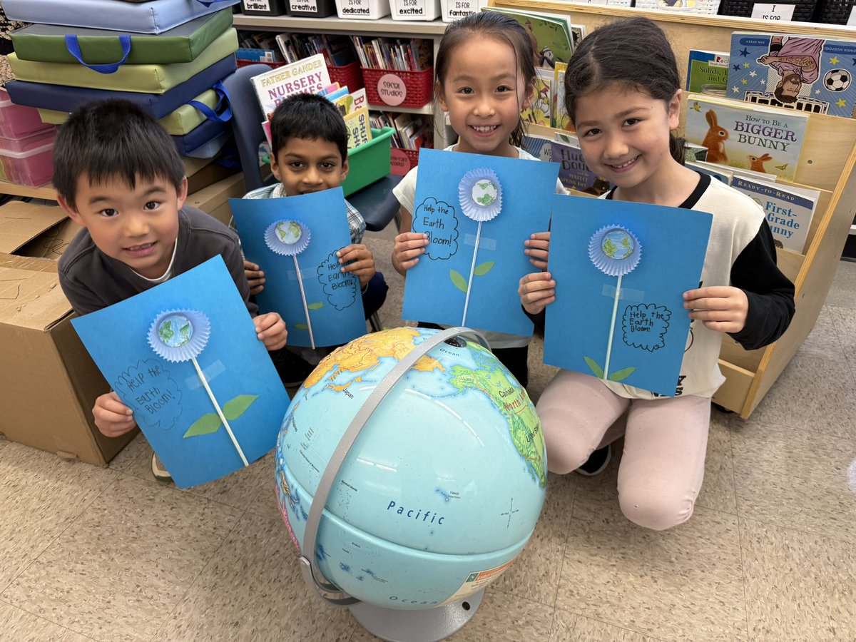We celebrated 🌎 day! 🌲🌱🌳
