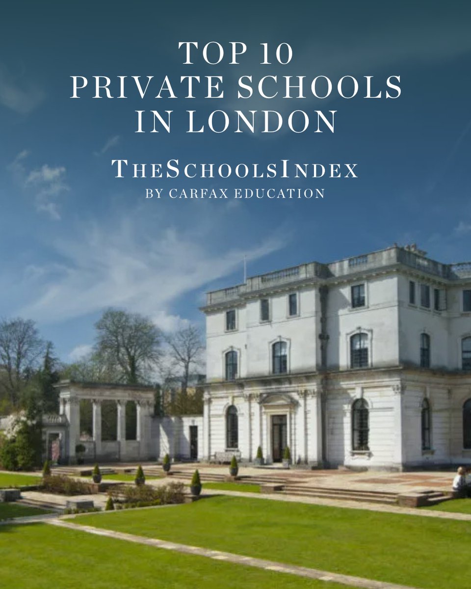 The Schools Index (@schoolsindex) on Twitter photo Top 10 Private Schools in London, UK
<a href="/schoolsindex/">The Schools Index</a> 2024 edition, by <a href="/CarfaxEducation/">Carfax Education</a>
View the list: schools-index.com/top-schools/uk…
Arnold House School <a href="/ArnoldHouseSch/">Arnold House</a>
Falkner House
Glendower Preparatory School <a href="/GlendowerPrep/">Glendower Prep School</a>
King's College School Wimbledon <a href="/KCSWimbledon/">King's News</a>
North Top 10 Private Schools in London, UK
<a href="/schoolsindex/">The Schools Index</a> 2024 edition, by <a href="/CarfaxEducation/">Carfax Education</a>
View the list: schools-index.com/top-schools/uk…
Arnold House School <a href="/ArnoldHouseSch/">Arnold House</a>
Falkner House
Glendower Preparatory School <a href="/GlendowerPrep/">Glendower Prep School</a>
King's College School Wimbledon <a href="/KCSWimbledon/">King's News</a>
North