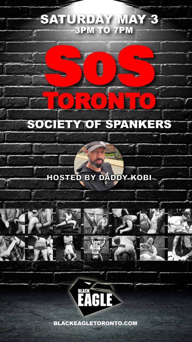 Sir Kobi DM for collabs!! (@sirkobixxx) on Twitter photo If you love spanking and are looking for a new scene. Go and follow <a href="/SOS_Toronto/">Society Of Spankers</a> events happening all the time with the first one this Saturday May 3rd from 3-7pm located at The Black Eagle Toronto!! Come on out and support us and have some spanking good times!! If you love spanking and are looking for a new scene. Go and follow <a href="/SOS_Toronto/">Society Of Spankers</a> events happening all the time with the first one this Saturday May 3rd from 3-7pm located at The Black Eagle Toronto!! Come on out and support us and have some spanking good times!!