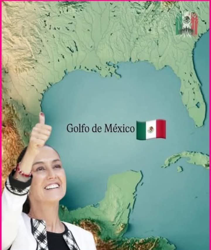 It's still the Gulf of Mexico! 🤣🤣🤣