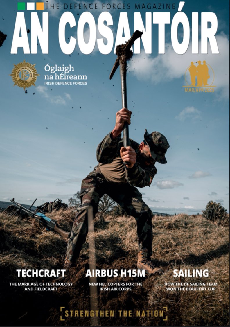 Latest edition of An Cosantóir now available. Check out page 12 and 13 for a good insight into RDF recruit training. 

digital.jmpublishing.ie/i/1534622-marc…